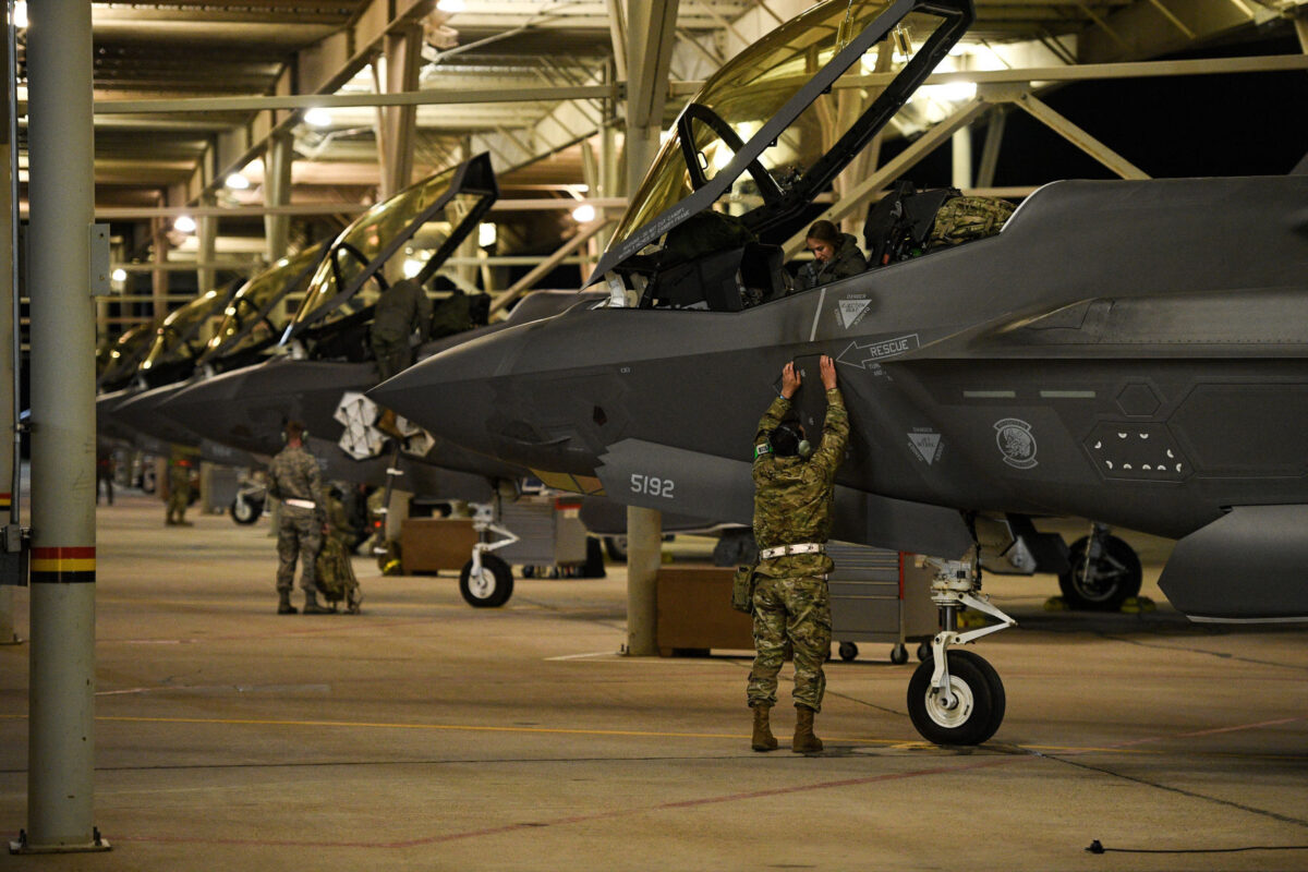 Air Force says Hill AFB F-35 maintainers answered the call during ...